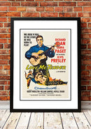 Elvis 'Love Me Tender' Framed Movie Poster! - Framed A3