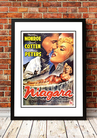 Marilyn Monroe ‘Niagara’ Framed Movie Poster! - Framed A3