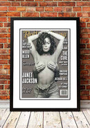 Janet Jackson' Rolling Stone Magazine Cover! - Framed A2