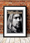 Kurt Cobain' Rolling Stone Magazine Cover! - Framed A2