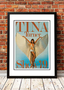 Tina Turner ‘Wild Lady of Rock’ World Tour Poster 1979 - Framed A3