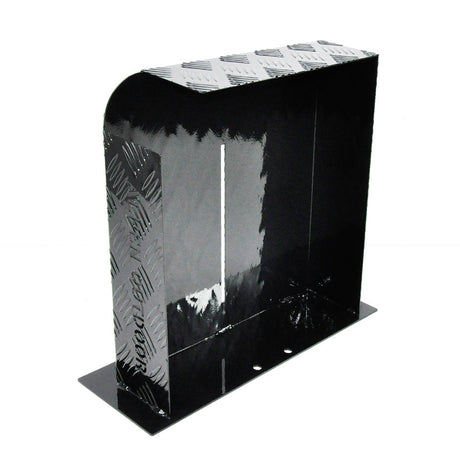 Alpen Outdoor Fuel Tank Cover Right Side Base Mount 2mm Thickness Aluminium Diesel Heater for 10L 15L Fuel Tank Black