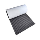 EVA Foam Boat Flooring Mat Faux Decking Teak Marine Mat Boat Carpet Sea Deck Flooring for Motorboat RV Yacht Kayak Surfboard 240cmx90cm Dark Grey