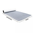 EVA Boat Flooring Mat Foam Boat Decking Faux Teak Marine Mat Boat Carpet Sea Deck Marine Flooring for Motorboat RV Yacht Kayak Surfboard 240cmx90cm