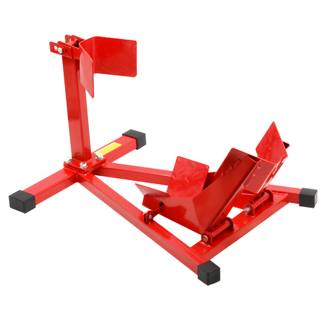 Heavy-Duty Motorcycle Motorbike Front Wheel Chock Lift Stand Vehicle Wheel Chock Clampsfor Trailer Transport 15