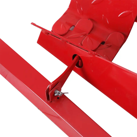 Heavy-Duty Motorcycle Motorbike Front Wheel Chock Lift Stand Vehicle Wheel Chock Clampsfor Trailer Transport 15