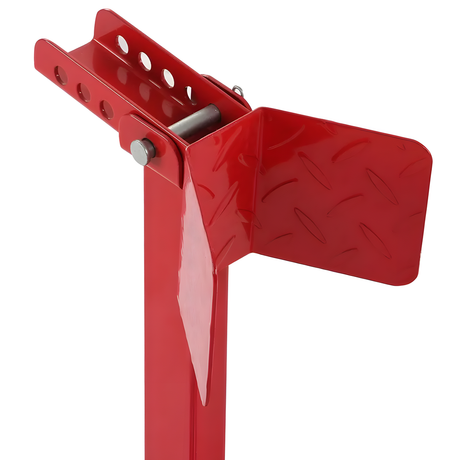 Heavy-Duty Motorcycle Motorbike Front Wheel Chock Lift Stand Vehicle Wheel Chock Clampsfor Trailer Transport 15