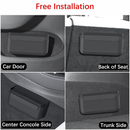 TPE Car Boot Organiser Australia | No-Sew Stitching Odourless Design | Reusable Velcro for Door/Center Console | Camping/Office Storage Box
