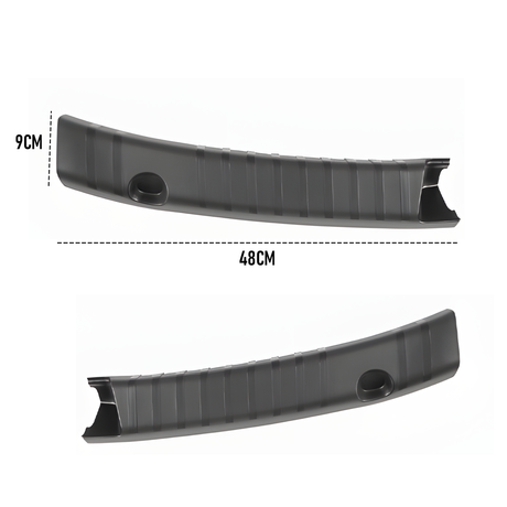 TPE Bumper Guard Custom Fit Tesla Model Y 2022-2023 Trunk Protector | Ultra-Flexible Cold-Resistant | OEM Design Camping Ready