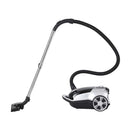 DEVANTI Bagged Vacuum Cleaner Powerful Suction for Carpet Wood Tile Floor
