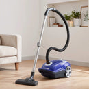 DEVANTI Bagged Vacuum Cleaner Powerful Suction for Carpet Wood Tile Floor