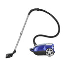 DEVANTI Bagged Vacuum Cleaner Powerful Suction for Carpet Wood Tile Floor