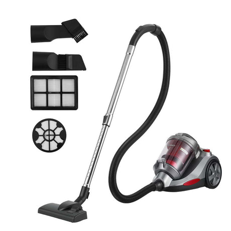 Devanti Vacuum Cleaner Bagless Canister 2000W 25kPa Powerful Suction 4L