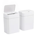 Artiss Rubbish Bin 12L 2-Pack Sensor Kitchen Automatic Motion Touchless White