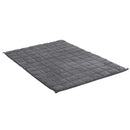 Giselle Bedding Weighted Blanket Fleece Sherpa Heavy Blanket 4.5KG