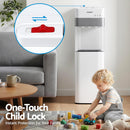 Devanti 3 Taps Water Cooler Dispenser Bottom Loading Dispenser Chiller Filter Purifier