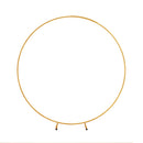 2M Round Backdrop Stand Wedding Background Decoration Party Flower Balloon Display