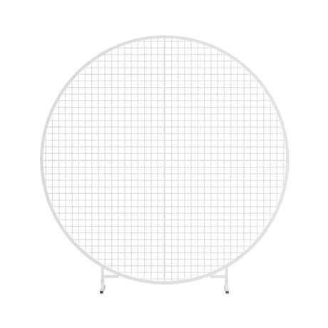 2M Round Backdrop Stand Wedding Background Decoration Party Flower Balloon Display