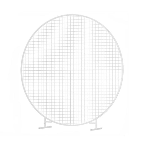 2M Round Backdrop Stand Wedding Background Decoration Party Flower Balloon Display