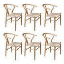 Levede 6x Dining Chairs Wooden Hans-2018816938473558016