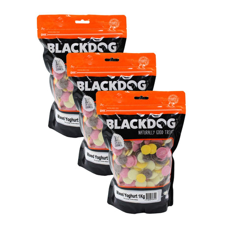 Blackdog Mixed Yoghurt Drops 1kg x 3pk-2006732753525149698