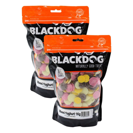 Blackdog Mixed Yoghurt Drops 1kg x 2pk-2006732753369960449