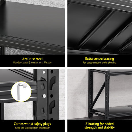 Giantz 1.5Mx0.9M Warehouse Shelving Garage Rack