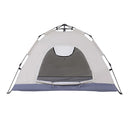 Weisshorn Camping Tent Instant Tent Pop up 2 Person Outdoor Hiking Tents Hiking Beige