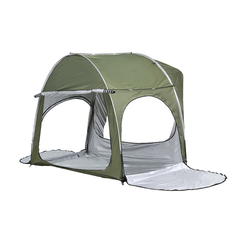 Weisshorn Camping Tent Car SUV Rear Hatchback Tents Canopy Portable Outdoor Family green