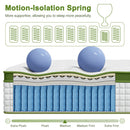 BedStory 34cm Single Latex Hybrid Mattress Medium Firm - 5 Zone Pocket Spring Bed for Pressure Relief Motion Isolation