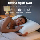 RoomSense Cooling Memory Foam Pillow Pillows 1 Pack, Anti-Flattening Bed Pillows for Hot Sleepers, Adjustable Shredded Gel Side Sleeper Pillow for Neck Support, Washable Cover, 72x50x15cm
