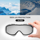 OutdoorMaster OTG Ski Goggles - Over Glasses Ski/Snowboard Goggles for Men, Women & Youth - 100% UV Protection-OM-5