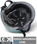 OutdoorMaster Kelvin Ski Helmet - with ASTM Certified Safety, 9 Options - for Men, Women & Youth-Black,Medium