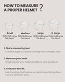 OutdoorMaster Kelvin Ski Helmet - with ASTM Certified Safety, 9 Options - for Men, Women & Youth-White,Large