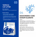 PurrHaven Tapioca Clumping Cat & Kitty Litter, 7.5kg (3 Pack),Dust Free,Multi-Cat,Easy to Clean,Odour Neutraliser,Rapid Liquid Absorption,Non-Toxic Formula