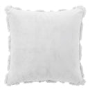Jingle Jollys Christmas Tree Pillow Covers 2 Packs Cushion Covers Soft Faux Fur Jacquard Throw Pillow Covers 45 x 45cm White