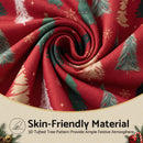 Jingle Jollys Christmas Cushion Covers Set of 4 Pillow Covers 45x45cm with 4 Cute Patterns Red