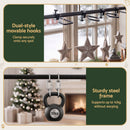 Jingle Jollys Christmas Garland Hook Hanger Wreath Fits 85-125CM Door No Drill