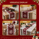 Jingle Jollys Christmas Table Runner Snowflake 190x32CM Dining Party Decor Linen