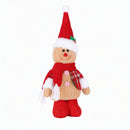 Jingle Jollys Christmas Gingerbread Man Standing Ornament Knitted Christmas Indoor Decor