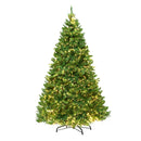 Jingle Jollys Christmas Tree 2.7m Xmas Tree Decorations 1800 LEDs 1831 Tips 8 Light Modes
