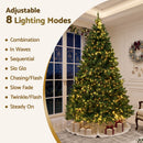 Jingle Jollys Christmas Tree 2.7m Xmas Tree Decorations 1800 LEDs 1831 Tips 8 Light Modes
