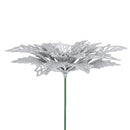 Jingle Jollys 20Pcs Christmas Tree Flower Set Garland Wreath Poinsettia Decorations