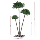 Jingle Jollys Christmas Tree 3-in-1 LED Xmas Palm Tree Party Decor 1.2/1.5/1.8M
