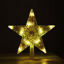 Jingle Jollys Christmas Tree Topper Star RGB LED Xmas Decor 80 Modes APP Control