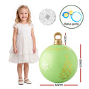 Jingle Jollys Christmas Inflatable Ball 60cm Led Illuminated Xmas Decoration