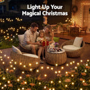 Jingle Jollys Christmas Lights Solar Firefly Lights Garden Decoration Path Lights Warm White 3 Pack