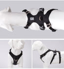 Whinhyepet Dog Harness - Black, 2XS-1962324894171664387