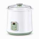 Devanti 2-in-1 Yoghurt Maker and Fermenter 2L with Greek Yoghurt Strainer Soft Cheese Machine