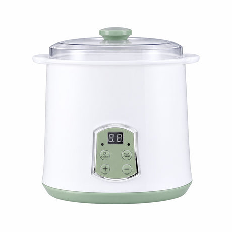 Devanti 2-in-1 Yoghurt Maker and Fermenter 2L with Greek Yoghurt Strainer Soft Cheese Machine